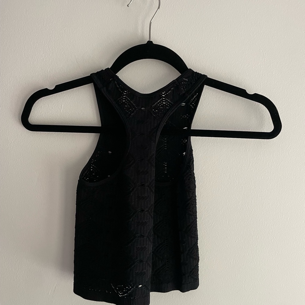 Black High Neck Dynamic Tank - Picture 3 of 3
